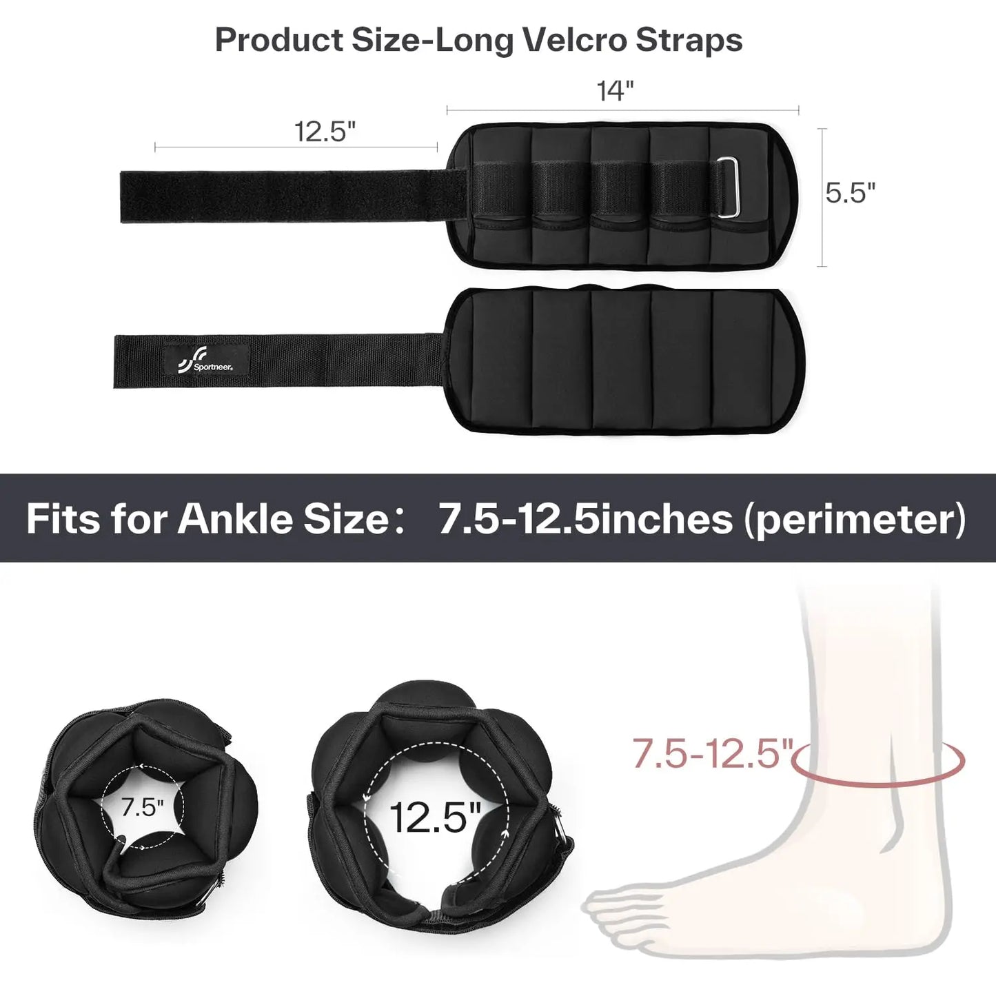 ankle and wrist's weights