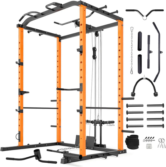 1200-Pound Capacity Power Rackwith attachments